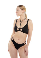 Rosedal Panties – Black Jersey High-Cut Briefs