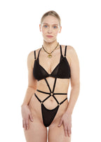 Lee Bodysuit Set – Two-Piece Illusion in Italian Tulle