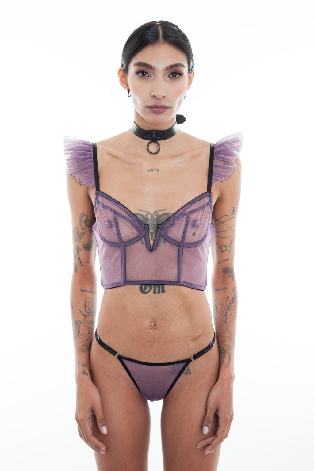 Iris Tulle Thong