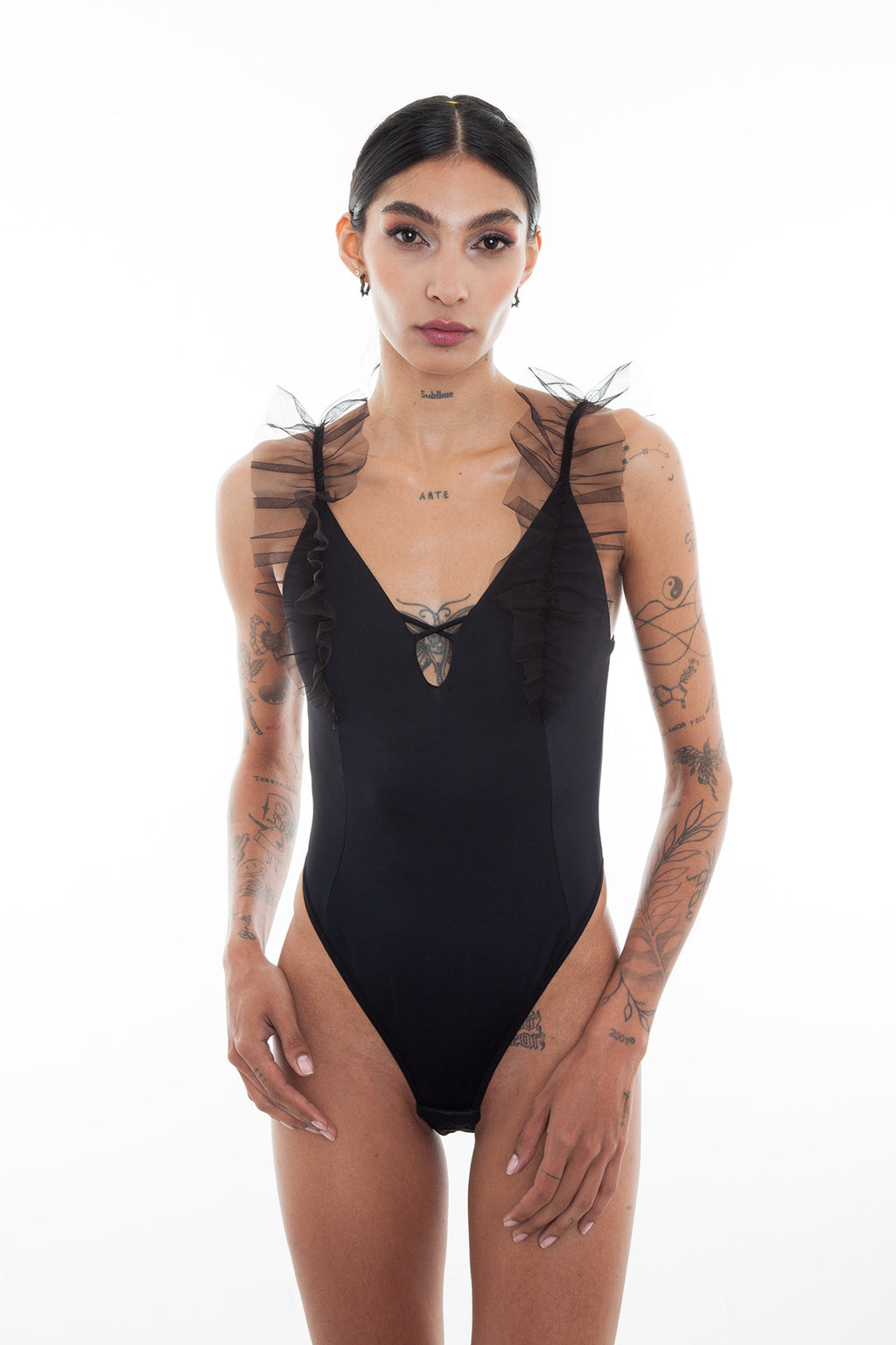 Nyx Tulle Bodysuit