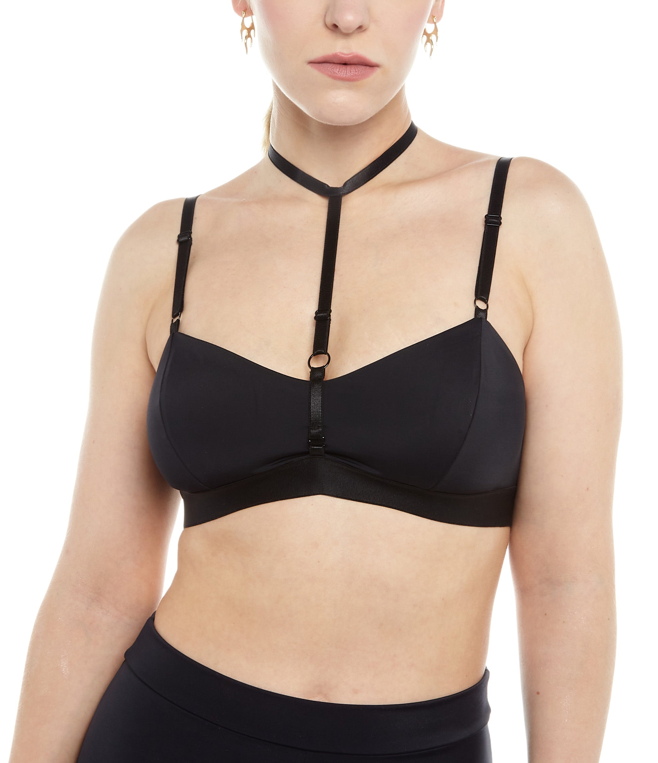 Revolt Top – Basic Jersey Sport Bralette