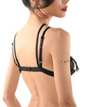 The Absence Bralette -  Strappy Sheer Lace Lingerie