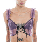Violet Tulle Bustier