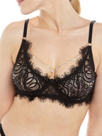 Liora Bra – Black Balconette Bra (Ready To Ship)