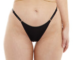 Oracle Floral Thong – Sheer Mesh & Lace