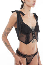 Queen of the Underworld Tulle Bustier