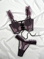 Violet Tulle Bustier
