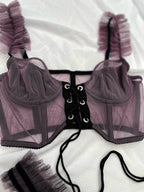 Violet Tulle Bustier
