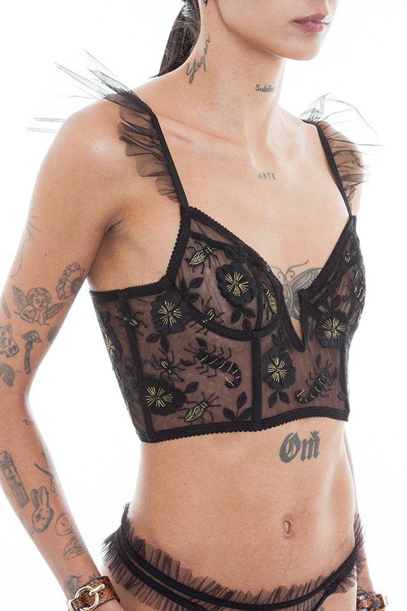The Unloved Tulle Bustier (Ready to ship)